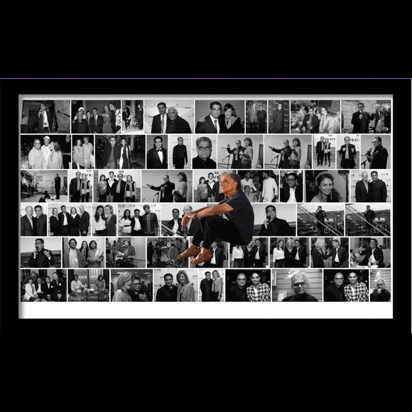 Framed 11 x 14 Inch Painting of Deepak Chopra